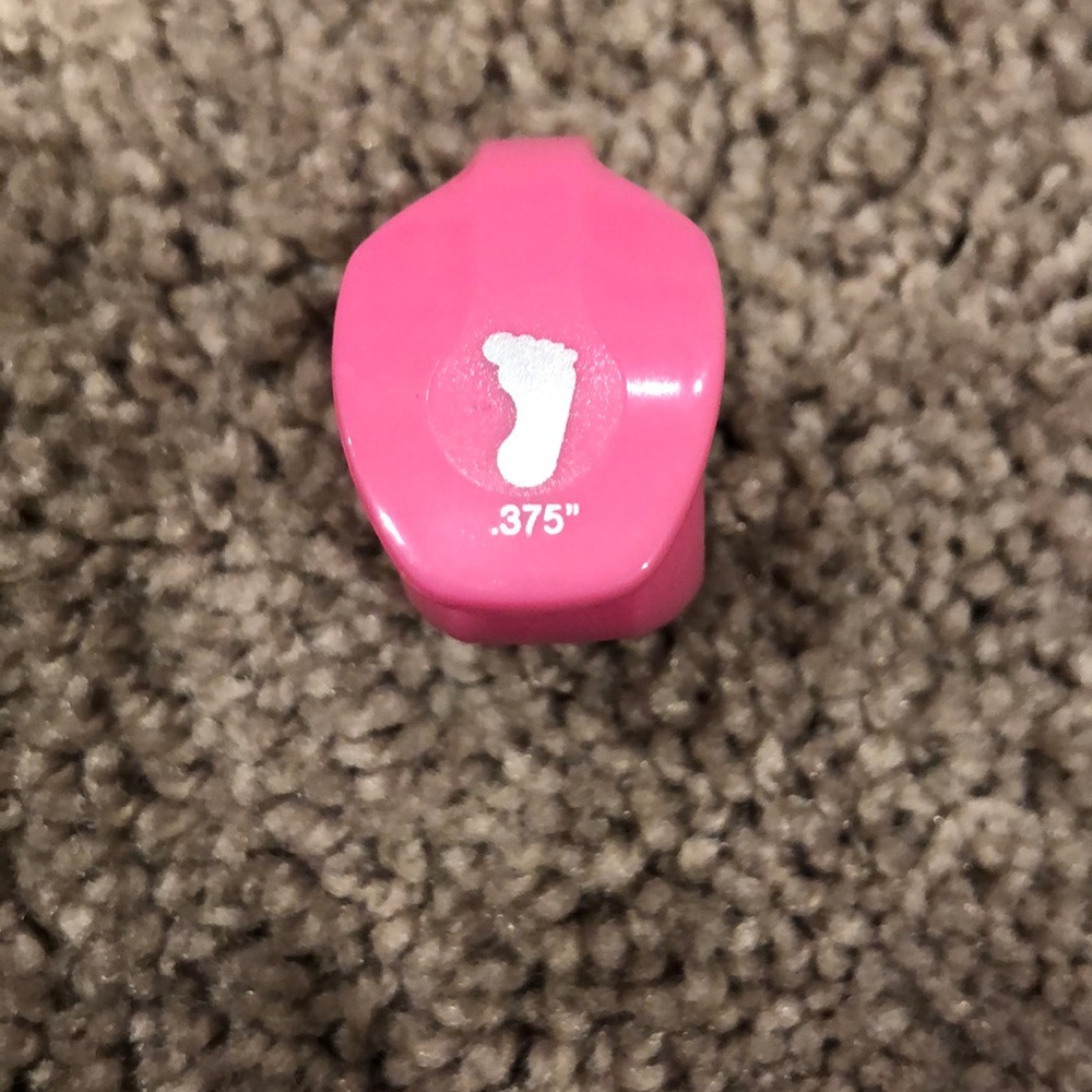 Craft Paper Punch in Shape of Foot